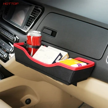 

Car-Used Storage Box Creative Tray Car Cup Beverage Rack Co-Pilot Snack Multifunctional Shelf