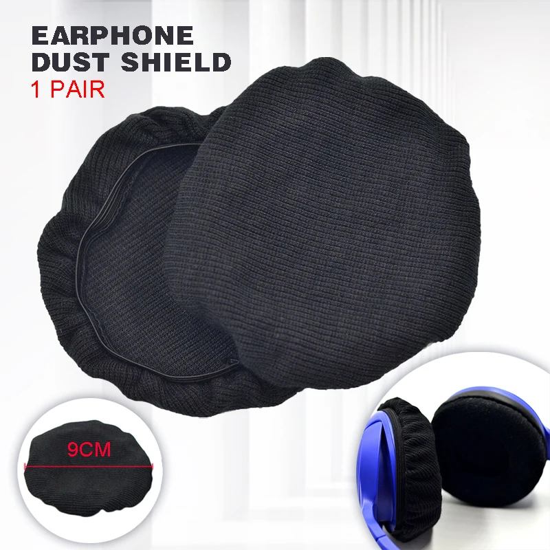 1pair2pcsUniversalStretchableHeadphoneCoverWashableEarCup