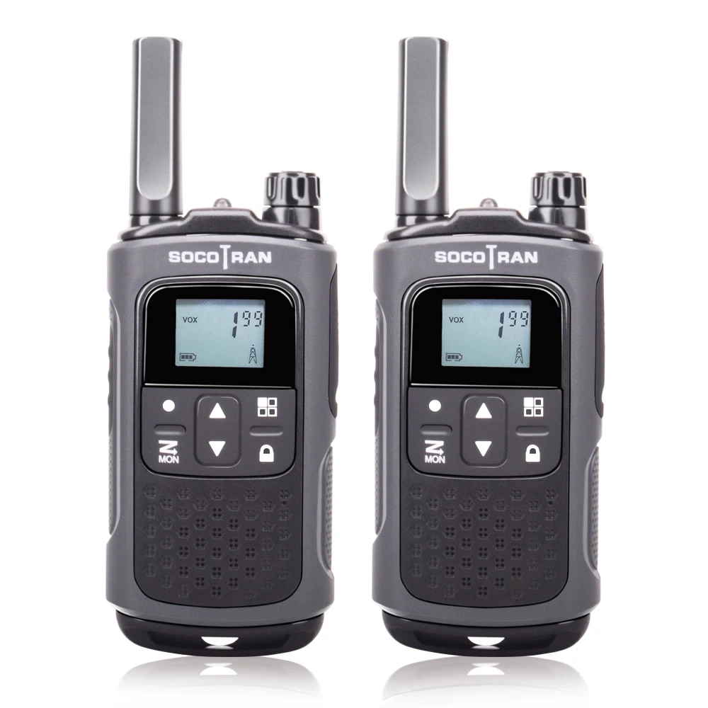 Перезаряжаемая рация walky talky T80 pmr дальнего действия с кодом конфиденциальности VOX