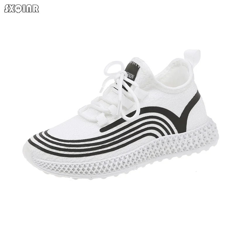

Women Vulcanize Shoes fashion Sneakers White Shoes Platform Woman Casual Shoes Flats Brand Spring Autumn Female Running Shoes
