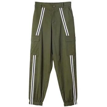 

2019 new fashion women's clothing Autumn tooling casual girls pants loose sports harem pants trousers