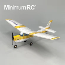 MinimumRC Cessna-152 zachód słońca żółty 360mm rozpiętość skrzydeł KT pianka zdalnie sterowany samochód zestaw pilot samolot elektryczny zdalnie sterowanego samolotu zabawkowy dron