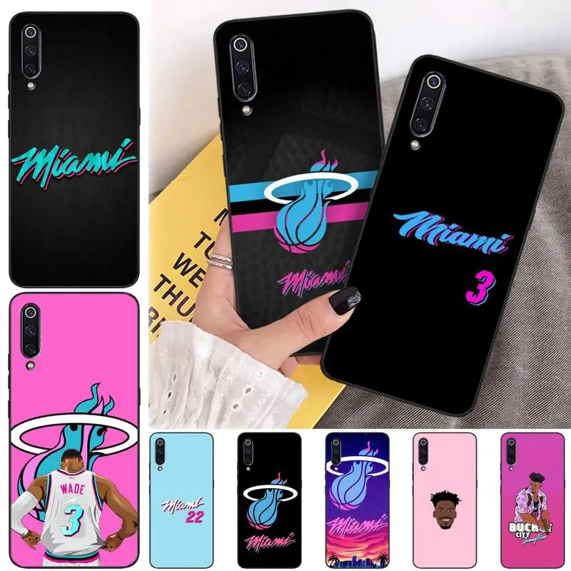 

Basketball Team Heate Phone Case For Redmi Note 9 Mi 3 7 8 9se Redmi 7 7a 8 8t 10 Pro Lite Cases Cover