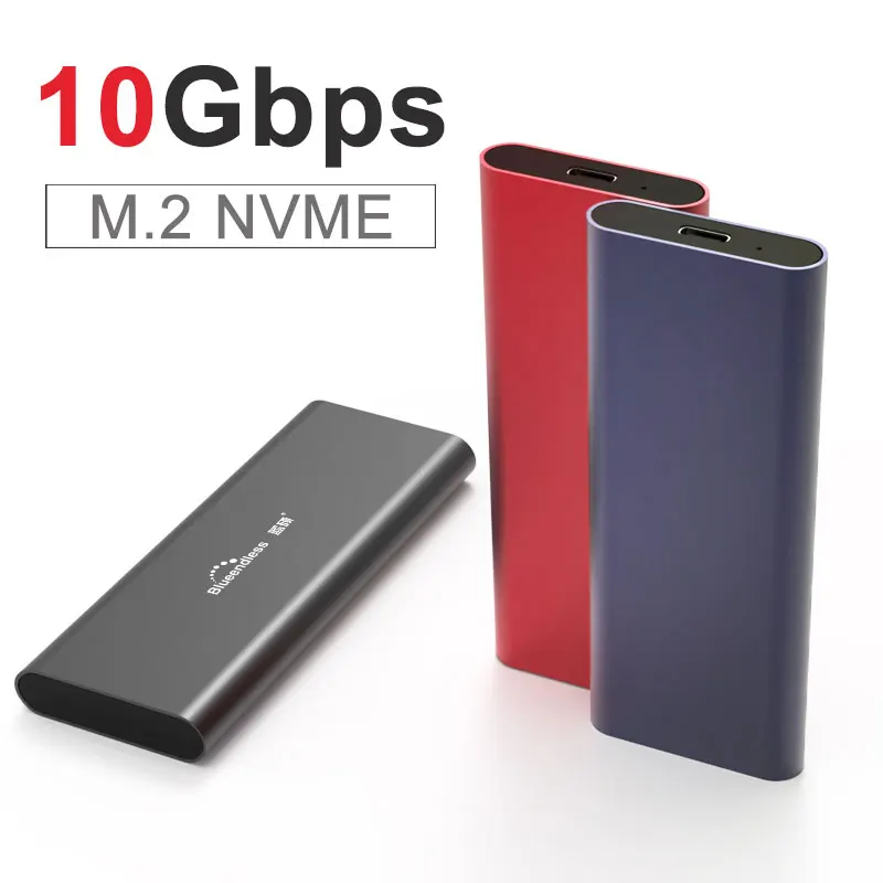 PCIE M.2 NVME USB SSD корпус M ключ Тип C 3 1 2240/2280 чехол алюминиевый 10 Гбит/с внешний