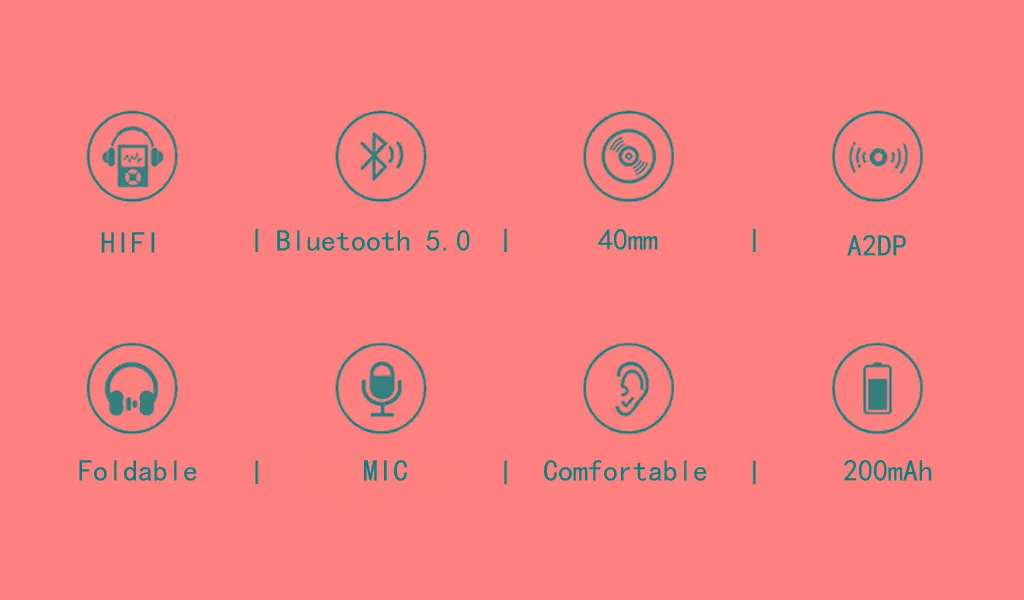 Встроенный динамик, игровые наушники L350, беспроводная гарнитура Bluetooth 5,0, стерео наушники, складные наушники, встроенный микрофон