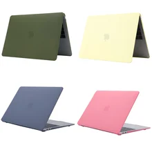Прорезиненный Жесткий Чехол для ноутбука Apple Macbook Pro13 15 Touch Bar A2159 A1990/ AIr13 A1932/13Air A1466 A1369