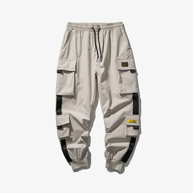 Ribbons Harem Joggers Men Cargo Pants Streetwear 2022 Hip Hop Casual  Pockets Track Pants Male Harajuku Fashion Trousers at Rs 27.99, Men Jogger  Pant