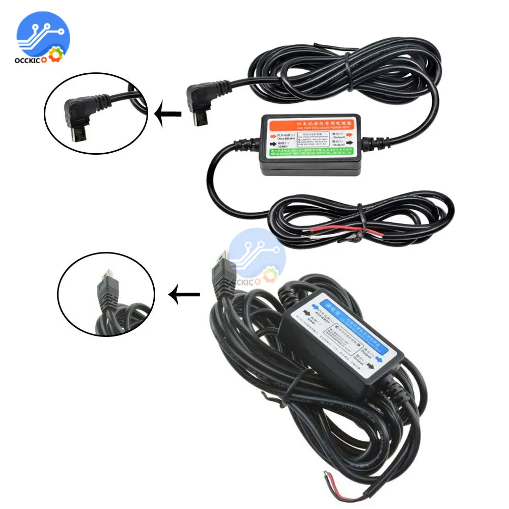 Новый мини USB автомобильный зарядный кабель для автомобиля Автомобильный