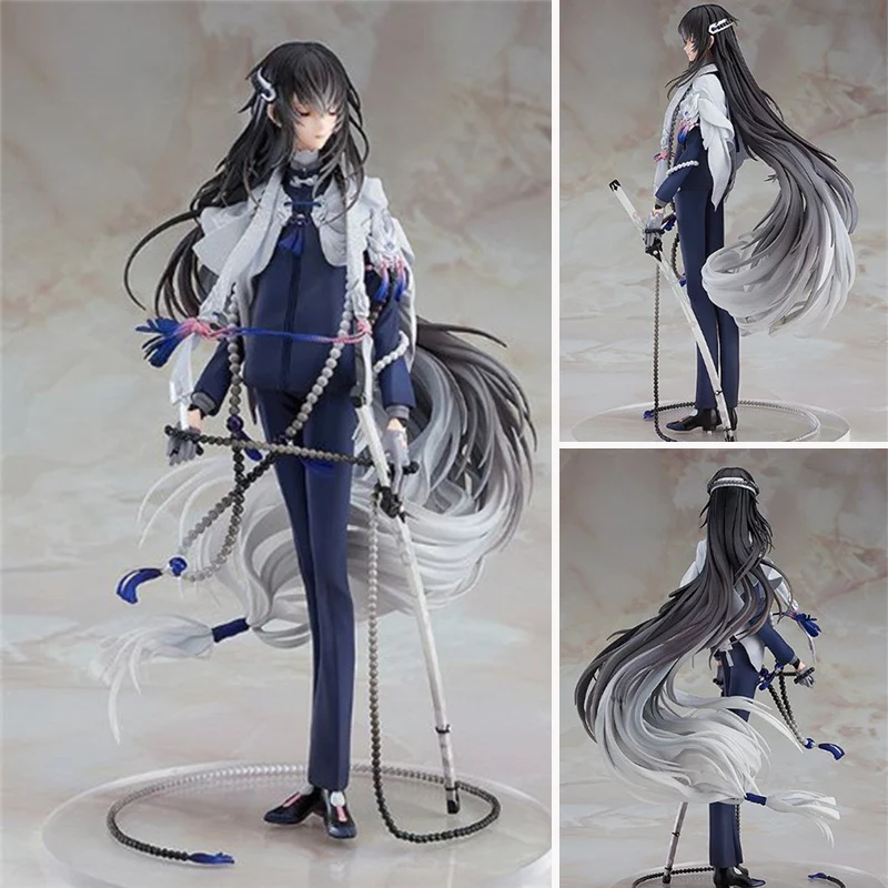 

22cm Touken Ranbu Online Figure Juuzumaru Tsunetsugu 1/8 Proportion PVC Action Figure Collectible Model Toy Children Gift