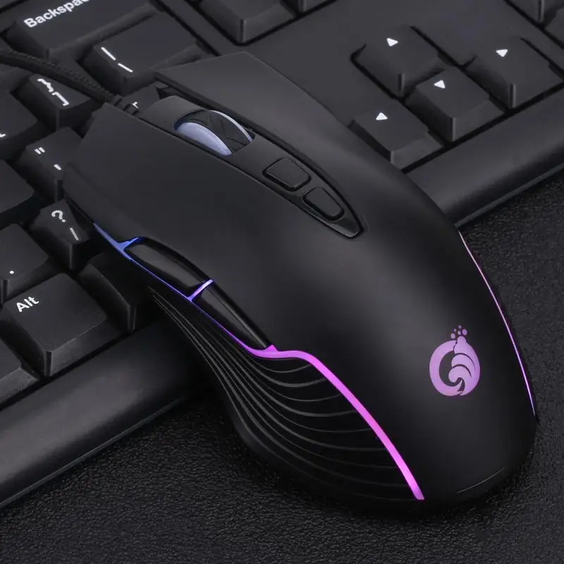 Мышь игровая G4 4000 DPI программируемая с RGB Подсветкой|Мыши| |