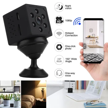 

Full HD 1080P Wifi Mini Camera IP secret cam Sport DVR DV small Home Safety Security Camcorder Night Vision Motion Detection Mic