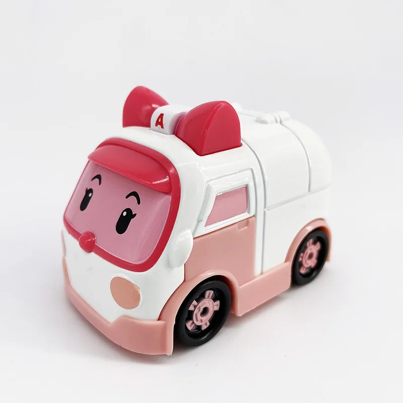 25 Style Robocar Korea kids Toys Robot Poli Roy Haley Anime Metal Action Figure Cartoon Toy Car For Children Best Gift 3