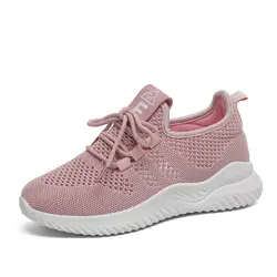 Женская обувь для бега; Новинка 2019 года; женская дышащая спортивная легкая обувь; спортивная трендовая нескользящая обувь для бега; Feminino