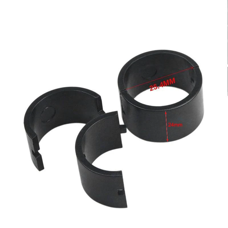2pcs 30mm to 25.4mm plastic scope mount conversion ar 15 accessories Fits scope laser barrel hunting shooting airsoft rifle scope mount