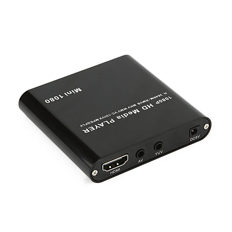 REDAMIGO Full HD 1080P Media First Center Multimedia Video Surpport, Compatible HDMI AV USB SD/MMC Mpeg2-HD MKV H.264