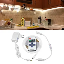 5 м диммер, светильник для шкафа, спальни, кухни, светильник с радиочастотным пультом дистанционного управления, светодиодная лента для шкафа, лампа для спальни, светодиодный ленточный светильник 4040SMD