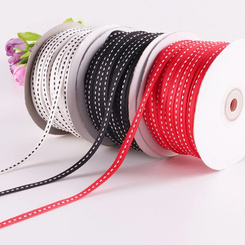 5 ярдов/рулон 3 вида цветов лучшее качество украшения DIY Grosgrain ленты бант подарки
