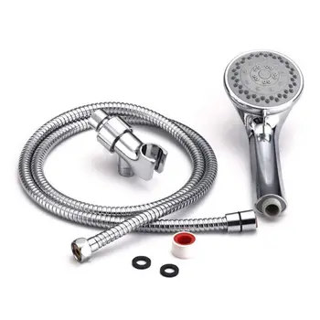 

Handheld Shower Head with Hose High Pressure 5 Spray Settings with 60" Hose and Adjustable Bracket