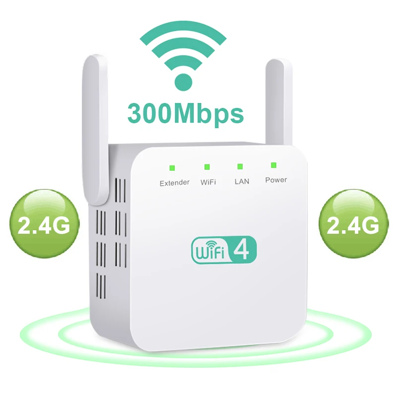 Wi-fi 5 ГГц Wi-fi ретранслятор Беспроводной расширитель Wi-fi 1200 Мбит/с усилитель WiFi 802.11N длинный Диапазон Wi-fi усилитель сигнала 2,4G точка доступа - Цвет: 2.4G white