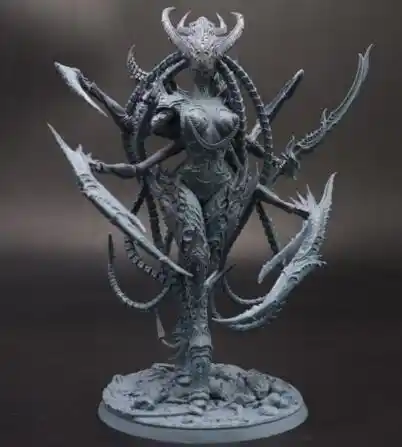 Unassambled 180ミリメートル古代の女性悪魔モデルキット ビッグベース 樹脂フィギュアミニチュアモデルキット未塗装 Model Building Kits Aliexpress