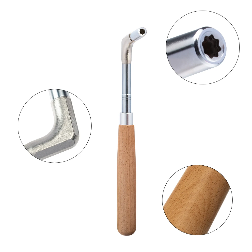 Naomi Piano Tuning Kit W/Piano Tuning Hammer мягкая клен ручка пианино Tuning Рычажные Инструменты Набор Mute Hammer DIY набор фортепиано часть