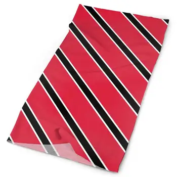 

Trinidad And Tobago Flag Pattern Tube Bandanas Headwear Headband Magic Scarf Face Mask Neck Gaiter