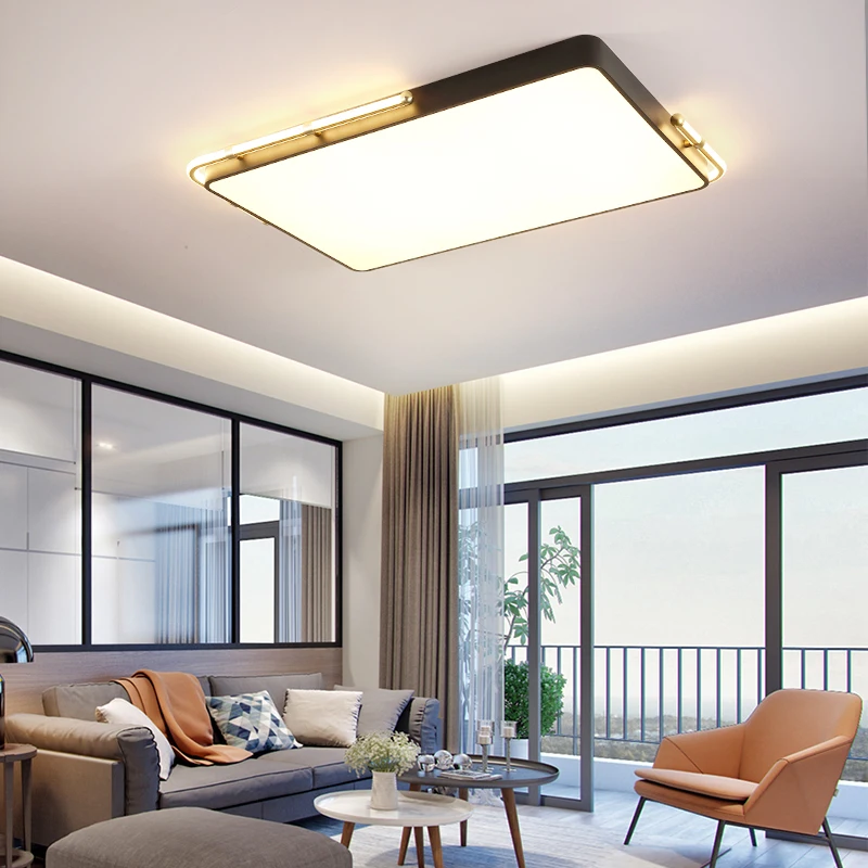 

AWSIaiton Chandelier for Bedroom Living Study Room Round Square Modern LED Ceiling Chandelier Avize Chandeliers fixture lamp