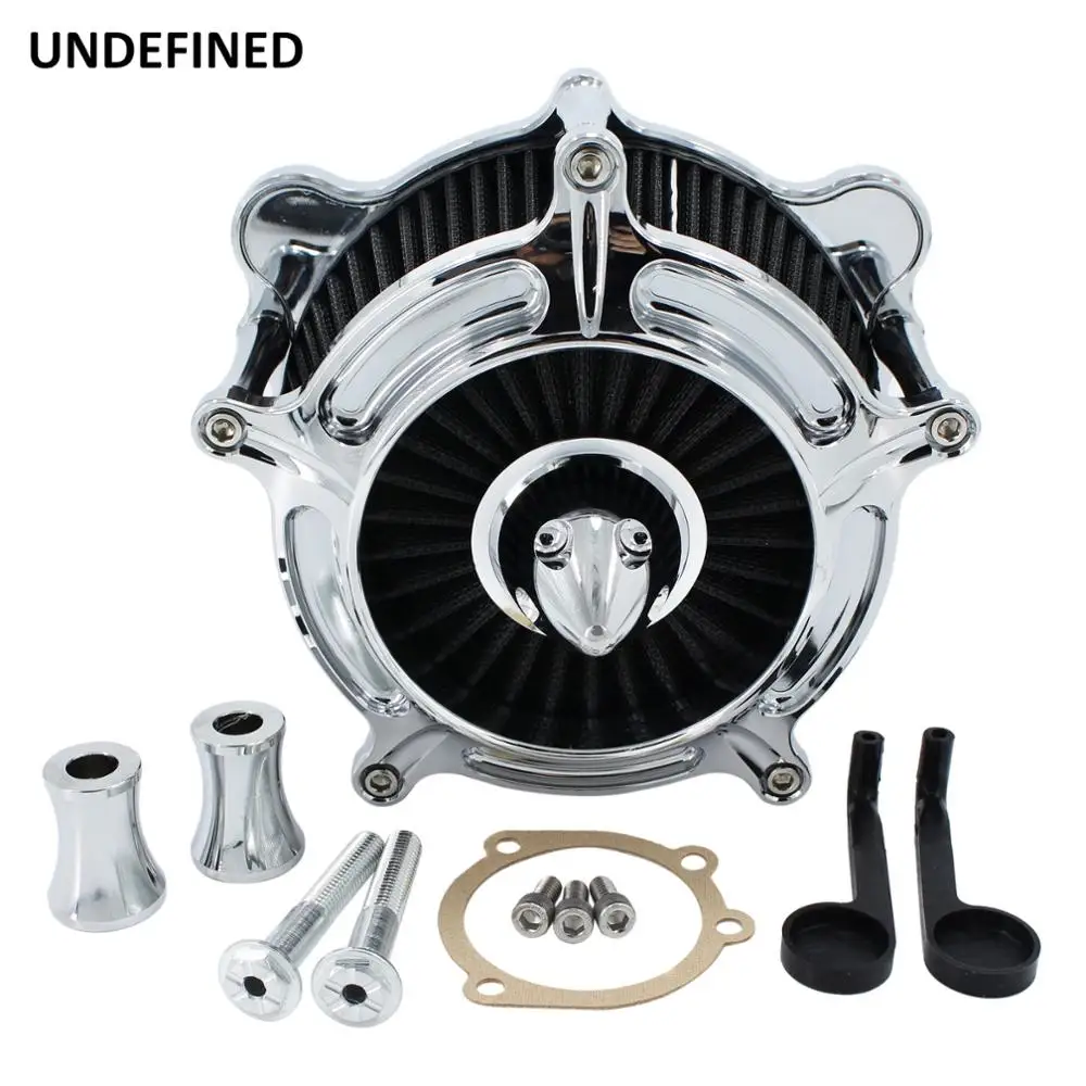 Turbine Spike Air Cleaner Intake Filter CNC For Harley Touring Road King Electra Street Glide Dyna FXR Softail FXST FXSB FXDL