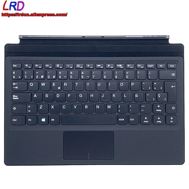 Новая Оригинальная SP испанская портативная мини-клавиатура для Lenovo Ideapad Miix 510 -12IKB