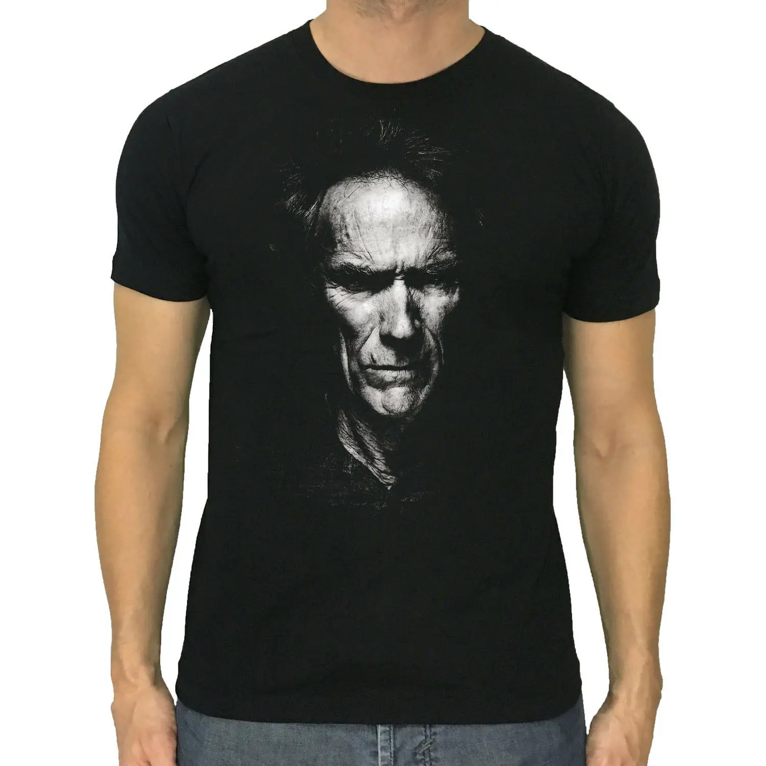 Новая мужская черная или темно серая футболка Clint Eastwood от S до 3Xl|Футболки| |
