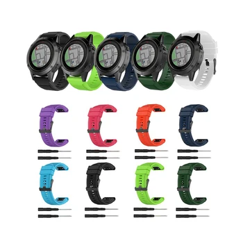 

Watch Band Bracelet Belt For Garmin descent mk1 Smart Watch Strap Quick Release Wristband for tactix bravo watchband