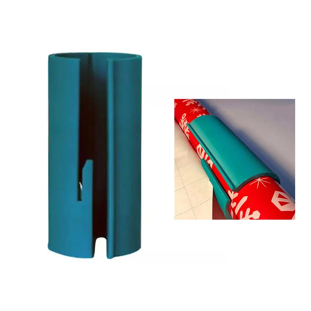 

Fast Wrapping Paper Cutter Christmas Roll Cutting Cutting Tool Gift Wrapping Sliding Paper Cutting Tool Once Cut Perfect Line