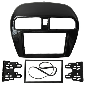 

Double Din Fascia for Mitsubishi Mirage Space Star Attrage Radio Stereo Panel Dash Mounting Installation Trim Kit Face Frame(178