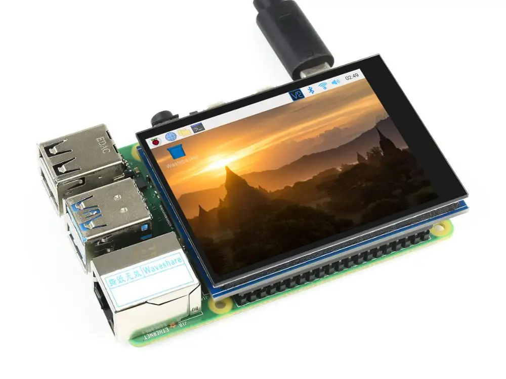 Waveshare  ̿  ġ ũ LCD, 480*640, DPI, IPS,   ȭ  Ŀ, ο , 2.8 ġ