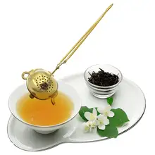 Чайный инжектор из нержавеющей стали с зажимом и шариковой сеткой из нержавеющей стали для чая, кофе, ванили, специй, фильтр, чайный набор, чайная ложка, чайный набор, чайный бал