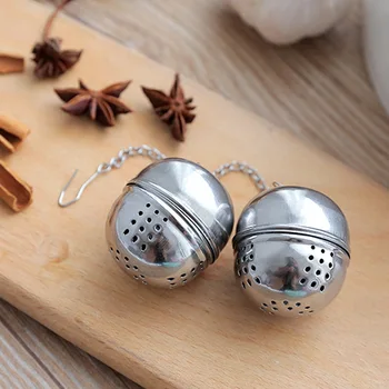 

Stainless Steel Supplies Flavored Bulbs Tea Soup Balls Multi-function Hot Pot Spice Organizer Leak Kitchen Gadgets Household