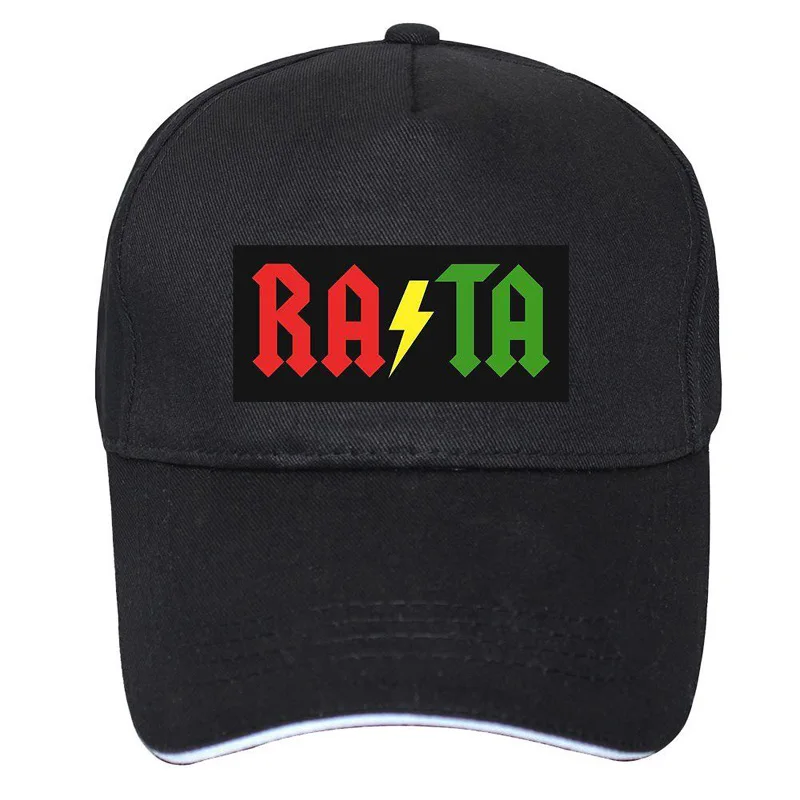reggae fashion rasta logo graffiti men women unisex hat Peaked Cap Sun