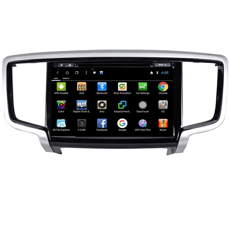 NaviTopia 1024*600 10,2 дюймов 8 core ram 2G rom 32G Android 8,1 автомобильный радиоплеер для Honda Odyssey-с картами