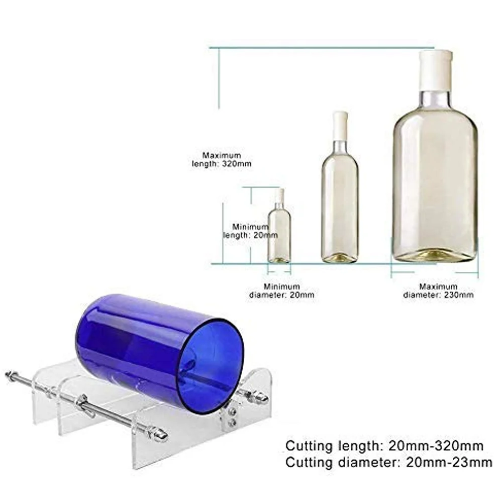 Стеклянная бутылка DIY плазменный резак машины для вина, пива, шампанского бутылки банку режущего инструмента MDJ998