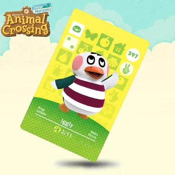 

397 Iggly Animal Crossing Card Amiibo Cards Work for Switch NS 3DS Games