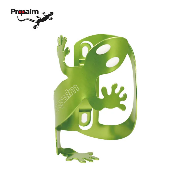 Propalm Gecko велосипедная бутылка из сплава держатель для MTB велосипедные гонки на дорогах езда переносной бутылки воды Крепление-сетка велосипедные аксессуары - Цвет: Зеленый