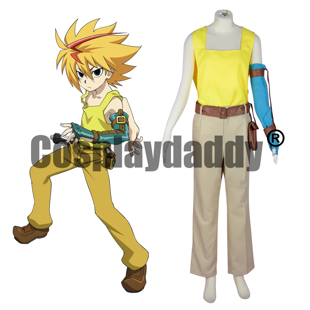 Beyblade Burst God Evolution BC Sol Golden Boy Free De La Hoya Аниме Манга костюм для косплея F006 |