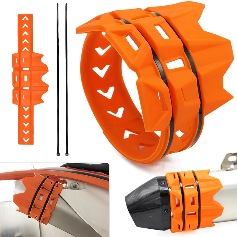 Мотоцикл синий выхлопной трубы защита для KTM SX EXC XCW XC-W EXC-F Байк