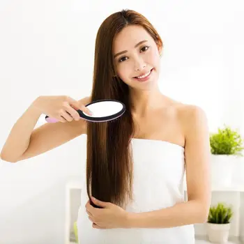 

Anti-static Detangling Massage Combs Hair Loss New Design ABS TPE Electroplate for Salon Styling Women Girls Hair Brush