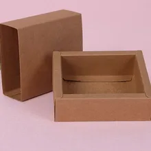 Креативный ящик Крафт Бумажная шкатулка для драгоценностей на заказ коробка для колец кулон упаковка для колье картонная Настройка- PX11111