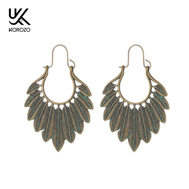 Boho Винтаж серьги для Для женщин кисточка на длинной цепочке &quotпостановочных&quot
