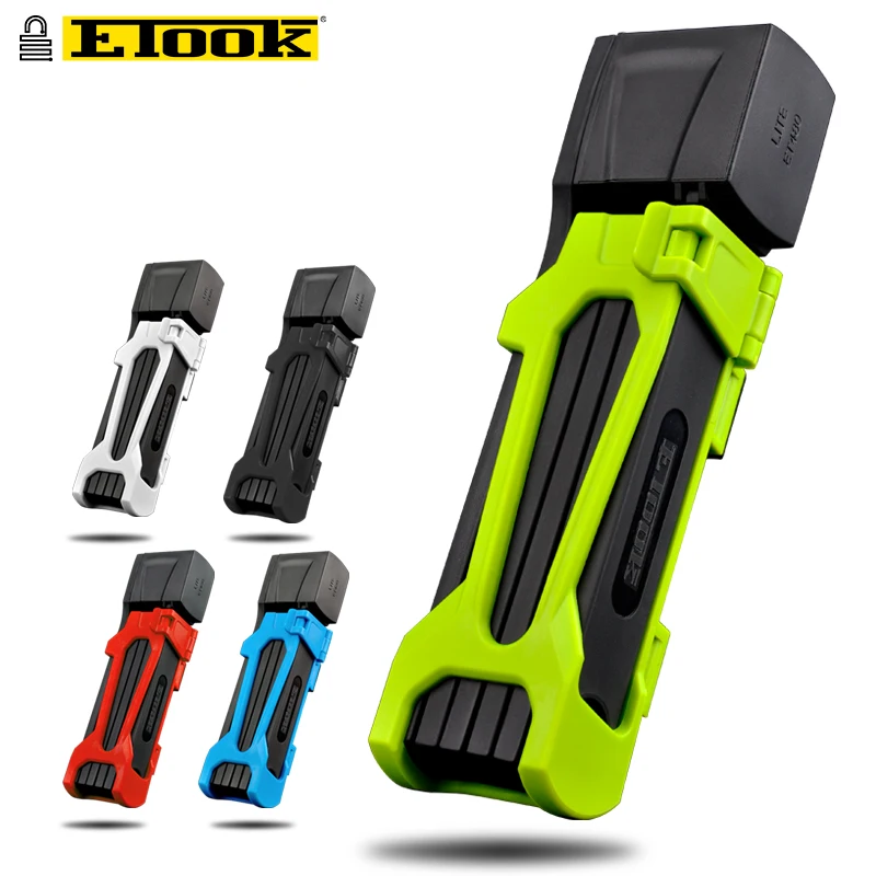 Etook Bicycle Lock Folding Mountain Road Bike Lock Stronge Anti Theft Heavy Duty Motorcycle Lock For Electric Bike Hot
