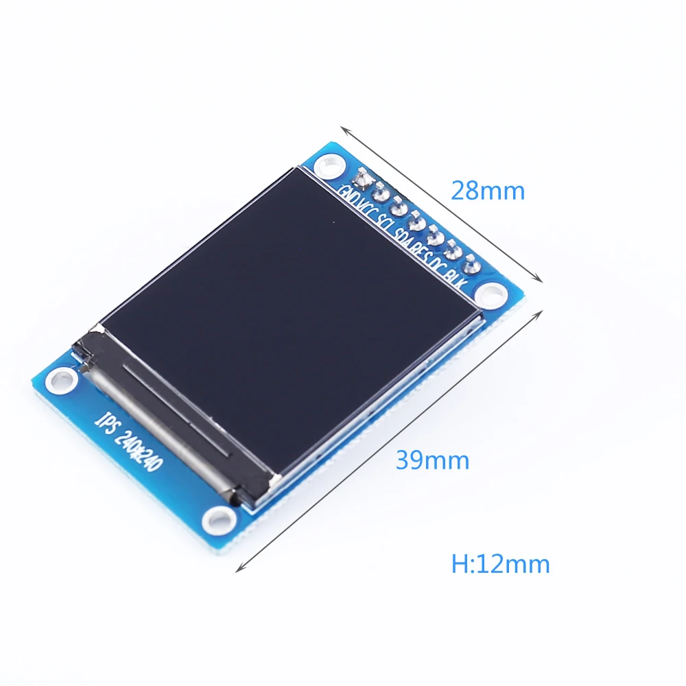 1.3in SPI 240x240 RGB TFT ЖК-дисплей модуль ST7789 драйвер 240*240 3,3 В