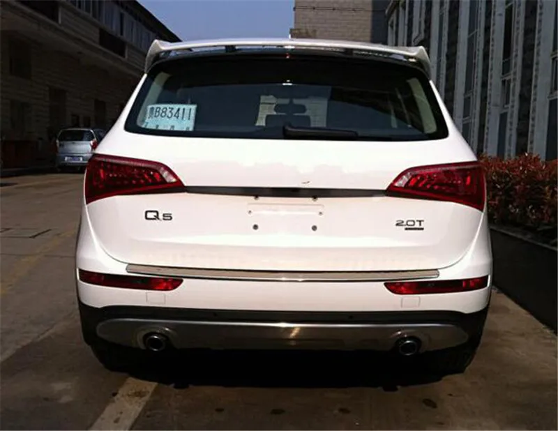 Для спойлера на крышу audi Q5 2009-2013 углеродное волокно задний спойлер высокое качество заднее крыло Q5 ABT заднее стекло задние аксессуары-плавники