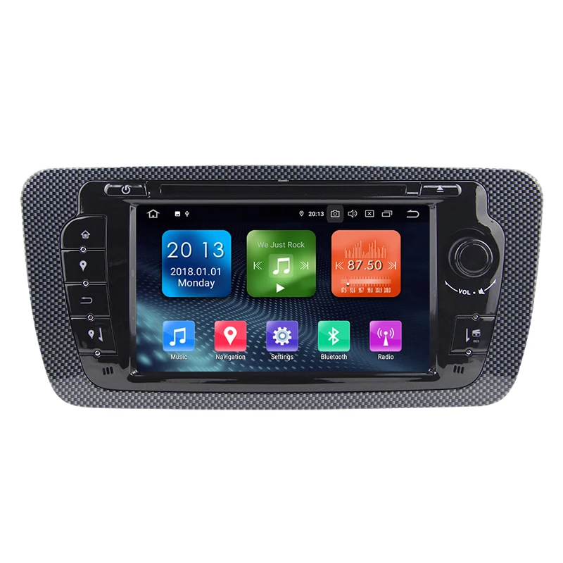 Cheap Android 9.0 2 Din Car DVD Radio GPS Navigation Multimedia Player for SEAT IBIZA 6J 2009 - 2013 0